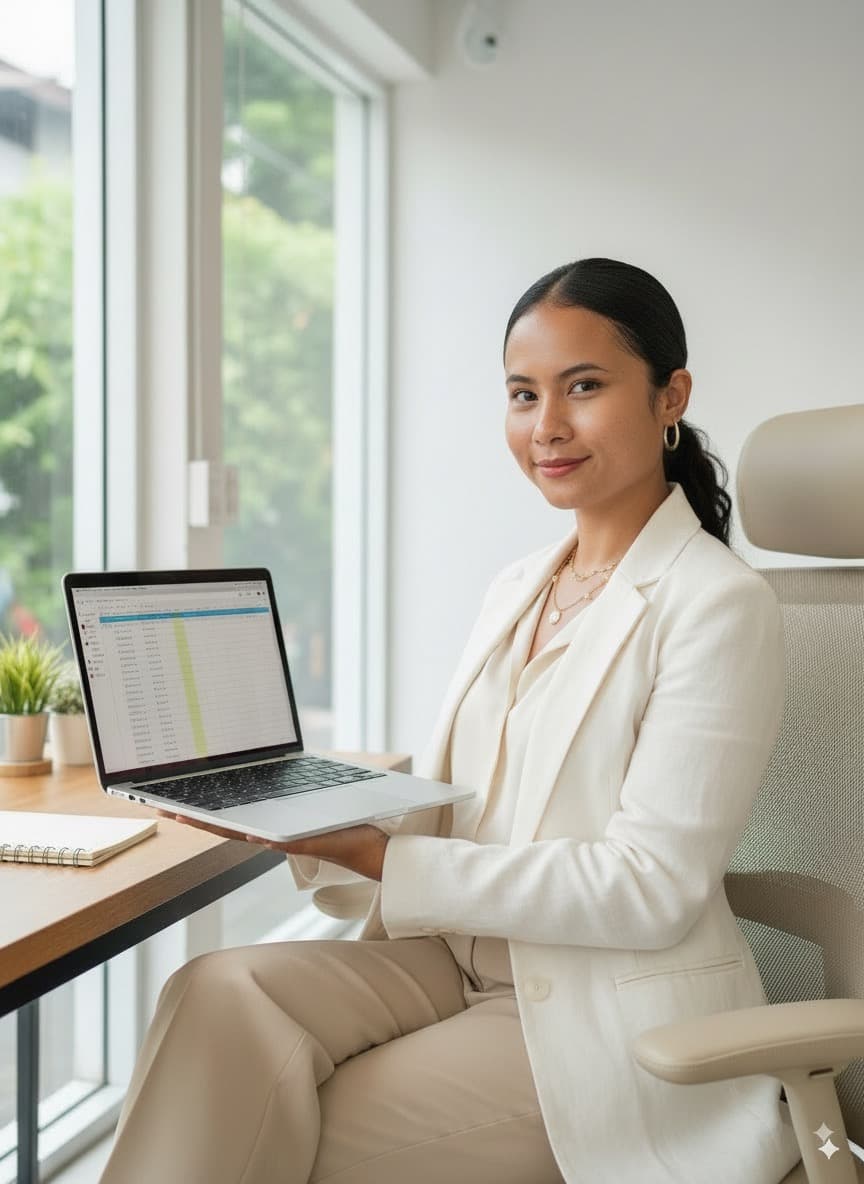 Kru Nariss, Thai language teacher in Koh Samui