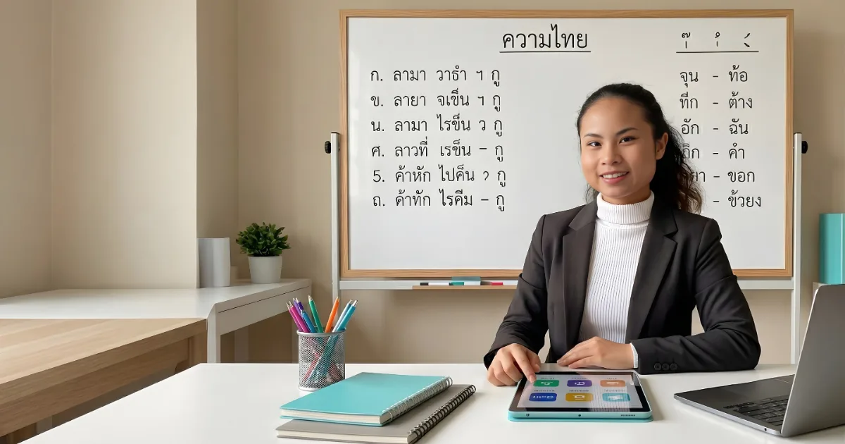 Speaking Thai A1: The Foundation