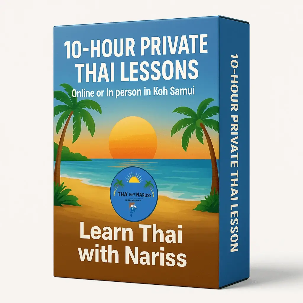 10 hour Thai Private lessons pack