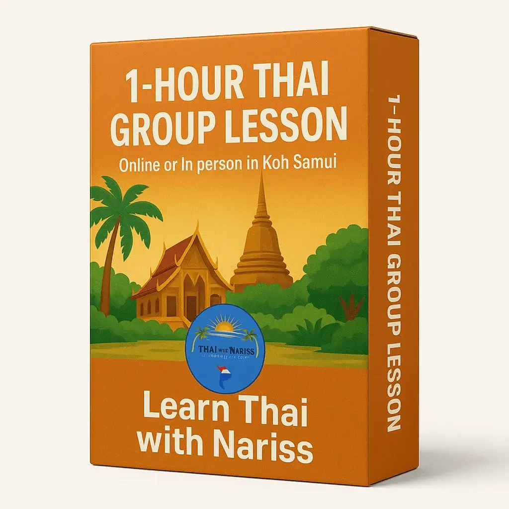 1 hour thai group lesson pack
