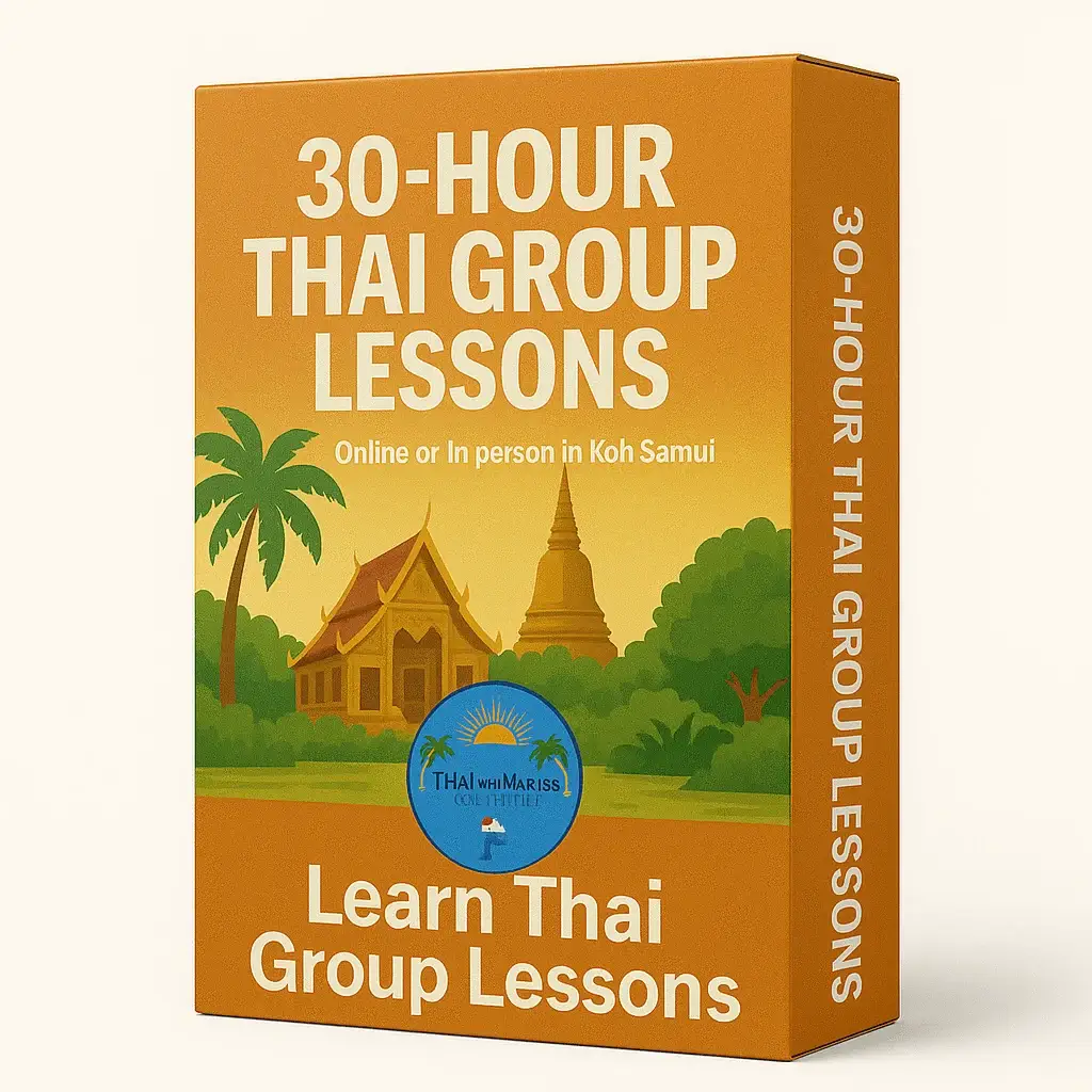 30 hour Thai group lessons pack