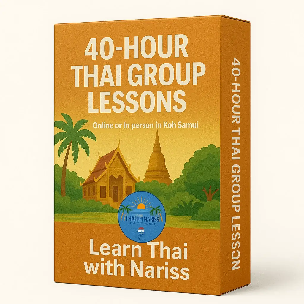 40 hour Thai group lessons pack